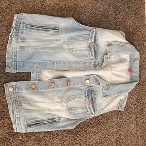 denim vest